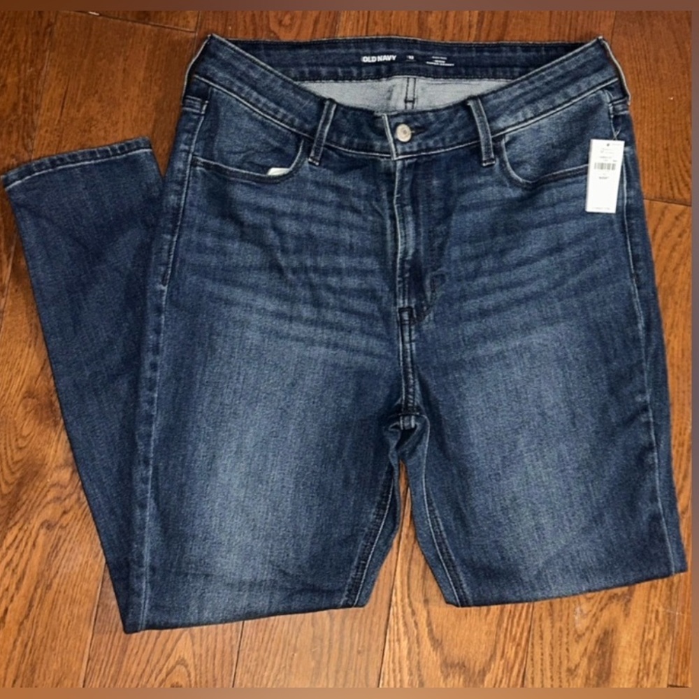 Old Navy Medium Blue Super-Skinny Jeans